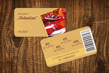 Discount card - Valentina