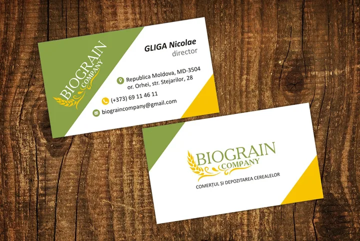 Biograin · business cards — 1